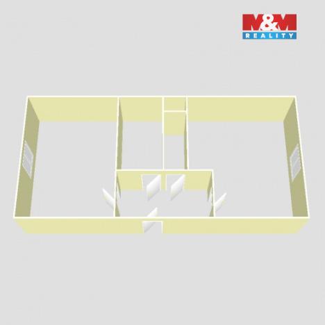 Pronájem bytu 2+kk, Praha - Vyšehrad, Vratislavova, 35 m2