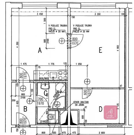 Prodej bytu 2+kk, Brno, třída Generála Píky, 45 m2