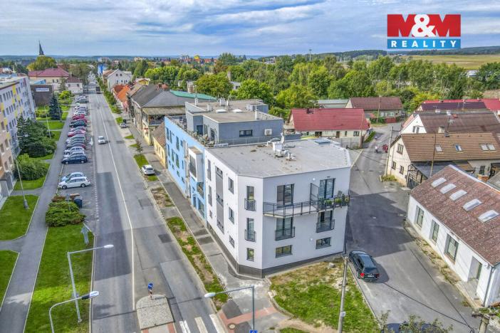 Pronájem bytu 1+kk, Nýřany, Benešova třída, 34 m2