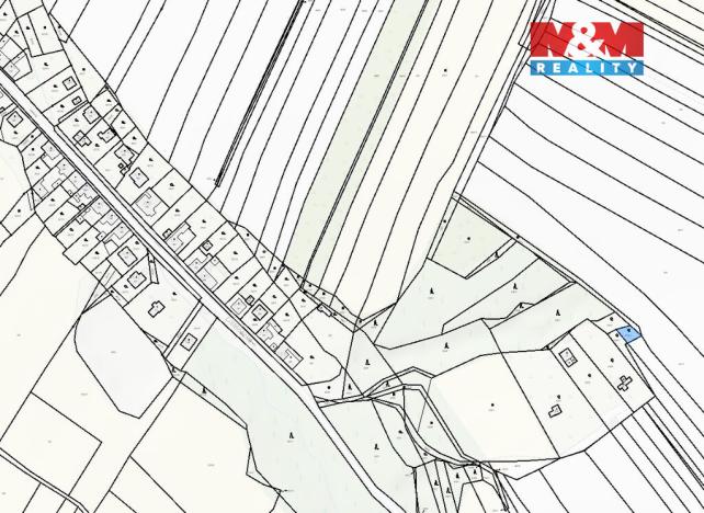 Prodej pole, Bystřice, 163 m2