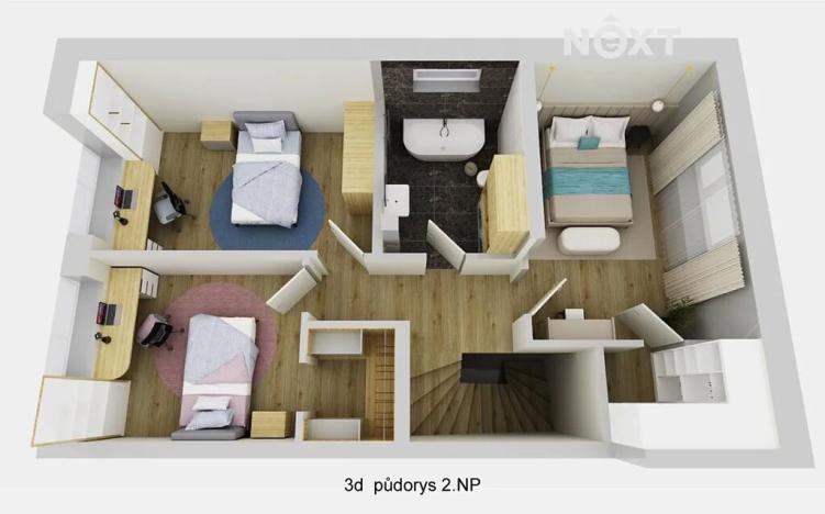 Prodej bytu 5+kk, Srubec, Smrková, 121 m2