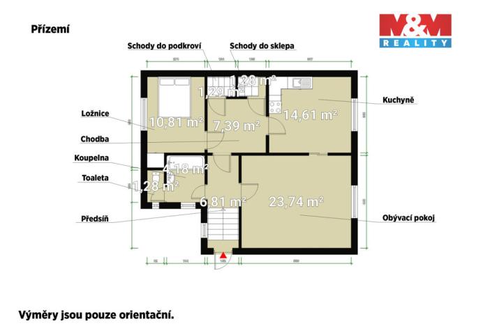 Prodej rodinného domu, Chotěšov, Hornická, 103 m2