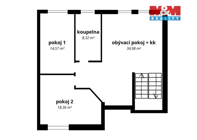 Prodej bytu 3+kk, Praha - Ruzyně, Duchcovská, 92 m2