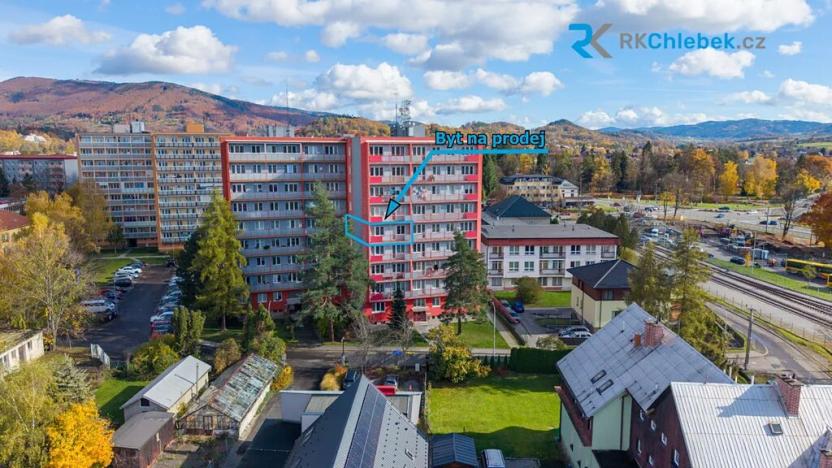 Prodej bytu 2+1, Rožnov pod Radhoštěm, 1. máje, 51 m2