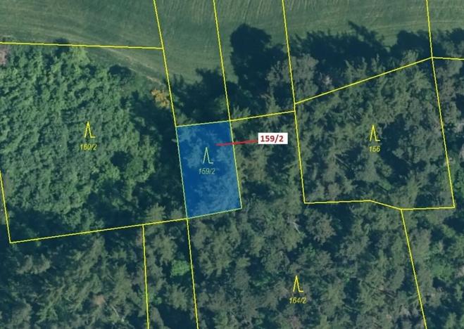 Dražba lesa, Kovčín, 362 m2