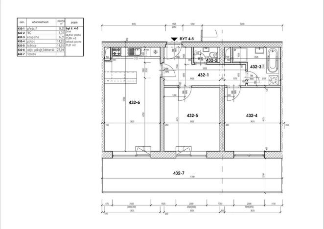 Prodej bytu 3+kk, Třešť, Nádražní, 77 m2