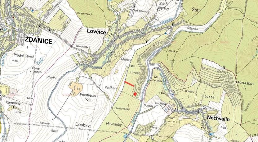 Prodej sadu/vinice, Lovčice, 1342 m2