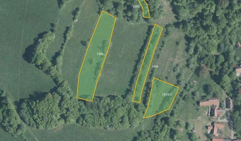 Prodej louky, Lužná, 3216 m2