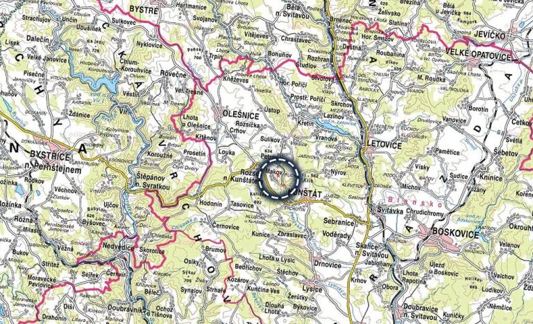 Prodej louky, Makov, 8778 m2