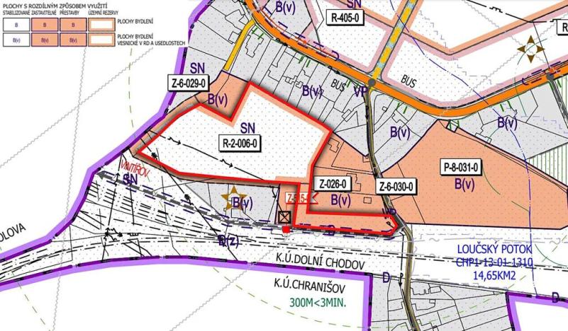 Prodej pozemku pro bydlení, Chodov, 20976 m2