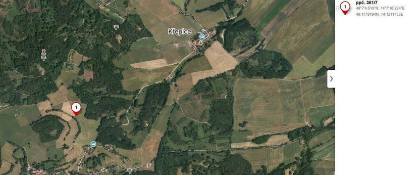 Prodej pole, Stožice - Křepice, 2312 m2