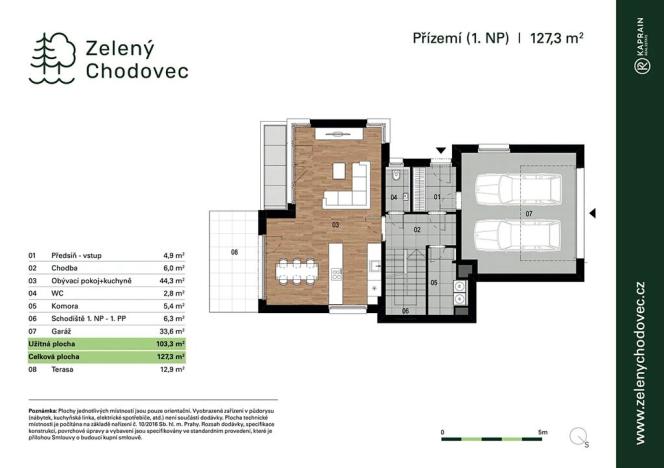 Prodej rodinného domu, Praha - Chodov, Blažimská, 288 m2