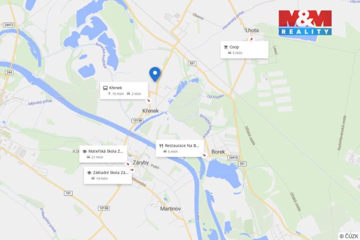 Prodej rodinného domu, Křenek, 113 m2