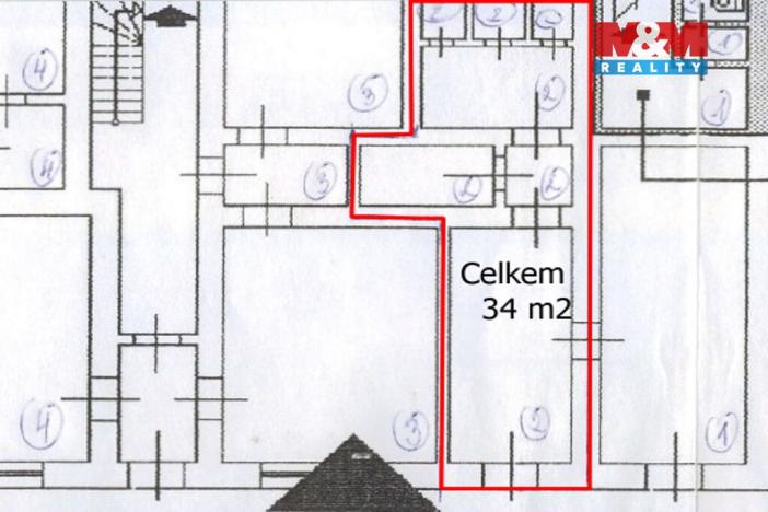 Pronájem obchodního prostoru, Karlovy Vary - Rybáře, Sokolovská, 34 m2