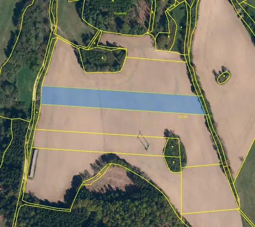 Prodej pole, Boršov, 33442 m2