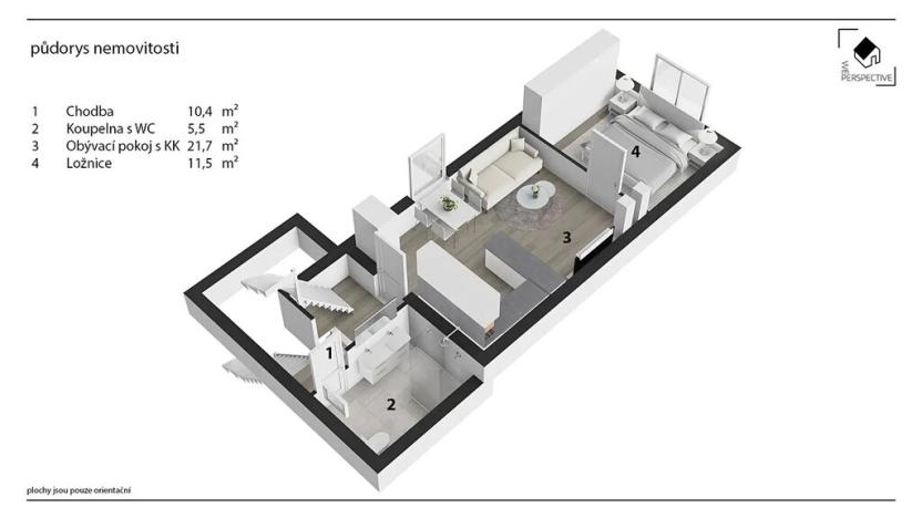 Prodej bytu 3+kk, Mladé Buky, 88 m2