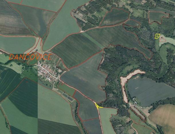 Prodej pozemku, Dešná - Dančovice, 4036 m2
