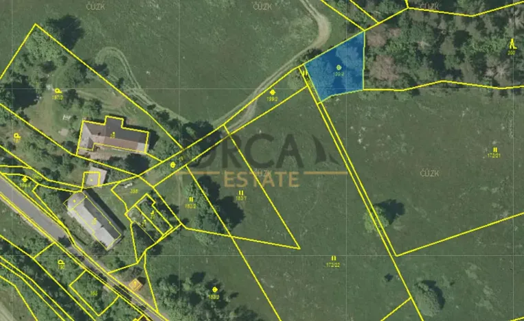 Prodej pozemku, Kolinec, 7383 m2