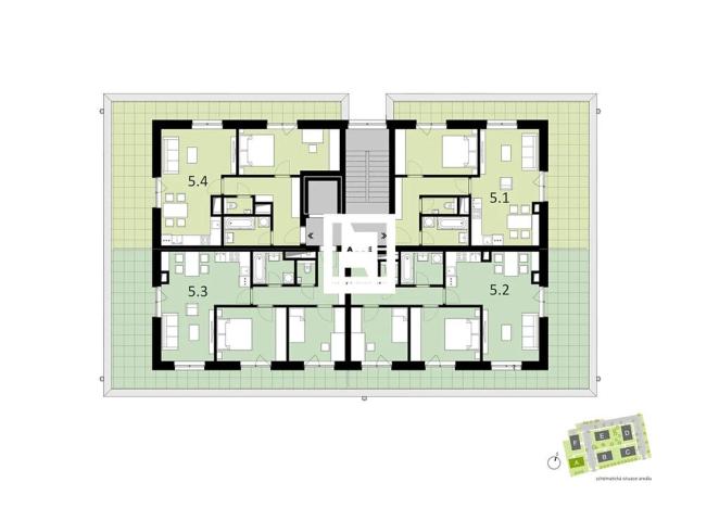 Prodej bytu 2+kk, Ostrava, 54 m2