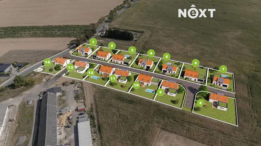 Prodej pozemku pro bydlení, Stavenice, 1092 m2