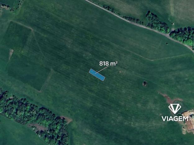Prodej pole, Ženklava, 818 m2