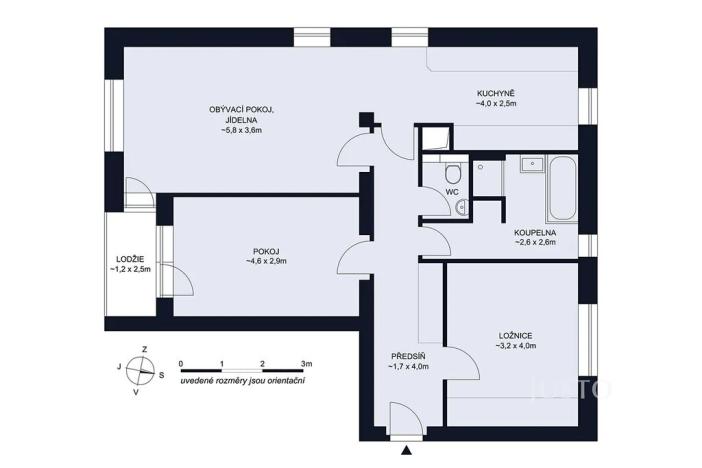 Prodej bytu 3+1, České Budějovice, Dubenská, 77 m2