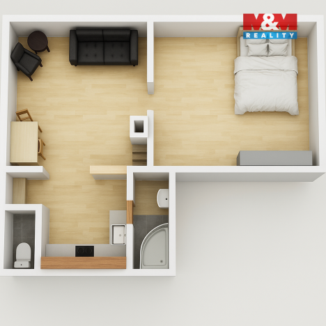 Prodej bytu 2+kk, Brno - Zábrdovice, Bratislavská, 62 m2