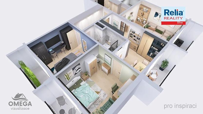 Prodej bytu 3+1, Liberec, Jáchymovská, 73 m2