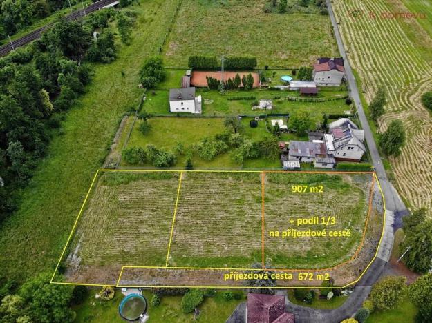 Prodej pozemku pro bydlení, Studénka, Mlýnská, 907 m2