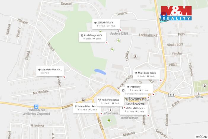 Prodej pozemku pro bydlení, Hrušovany nad Jevišovkou, Litobratřická, 1184 m2