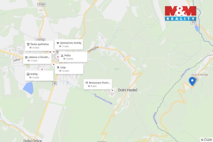 Prodej pozemku pro bydlení, Malá Morava - Zlatý Potok, 602 m2
