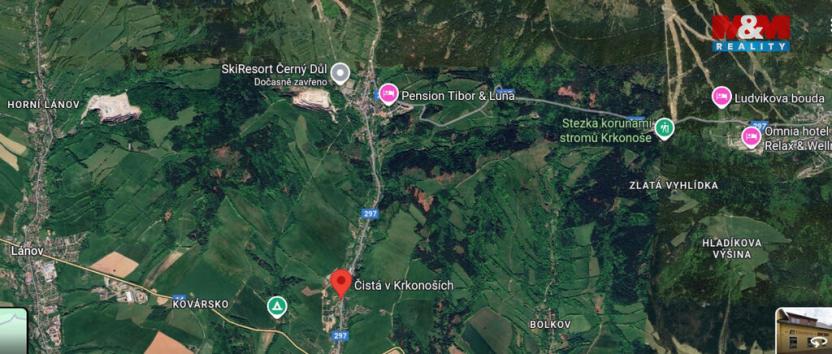 Prodej bytu 2+1, Černý Důl - Čistá v Krkonoších, 52 m2