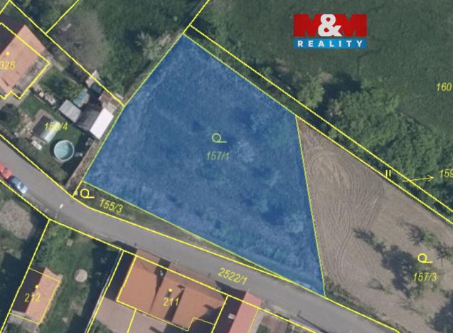 Prodej pozemku pro bydlení, Bechlín, 1185 m2