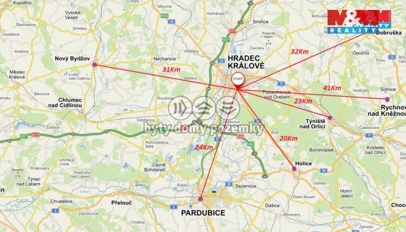 Prodej garáže, Hradec Králové - Pouchov, 16 m2