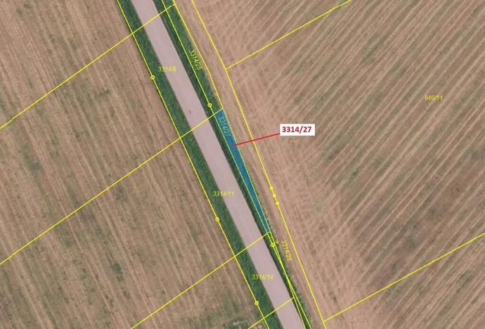 Dražba pozemku, Březník, 86 m2