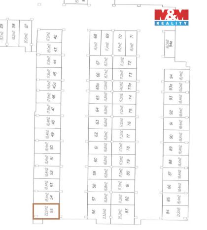 Pronájem garáže, Praha - Žižkov, Buková, 18 m2