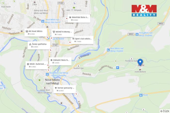 Prodej činžovního domu, Nové Město nad Metují, Rezek, 293 m2