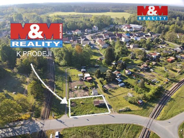 Prodej zahrady, Borohrádek, 431 m2