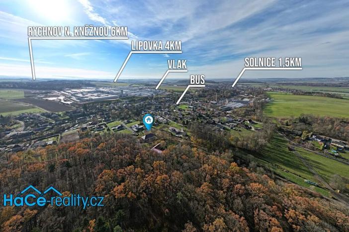 Pronájem bytu 1+kk, Kvasiny, 35 m2