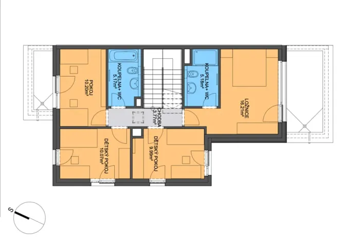 Prodej rodinného domu, Praha - Horní Počernice, Krotitelů, 147 m2