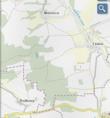 Prodej lesa, Blížejov - Lštění, 4152 m2