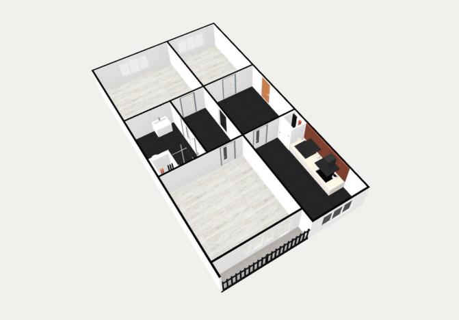 Prodej bytu 3+1, Ústí nad Labem - Krásné Březno, Dvojdomí, 72 m2