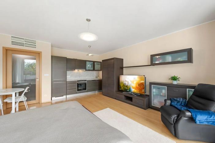 Pronájem bytu 1+kk, Praha - Žižkov, Ke kapslovně, 51 m2