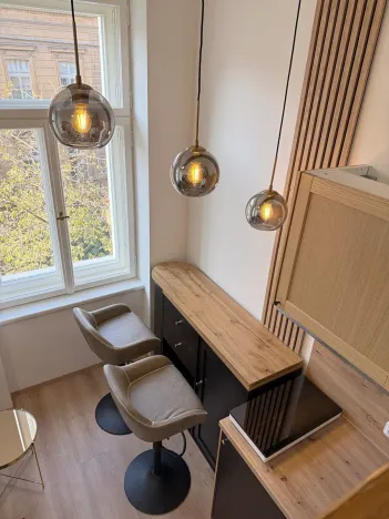 Pronájem bytu 1+kk, Praha - Nové Město, Sokolská, 17 m2