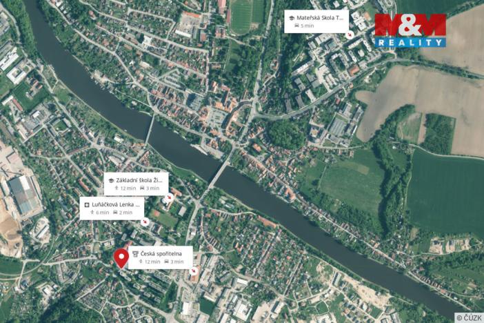 Prodej bytu 1+kk, Týn nad Vltavou - Malá Strana, Malostranská, 44 m2