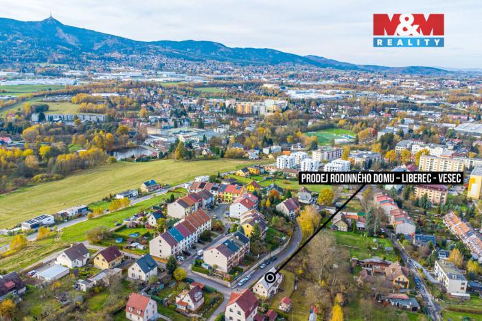 Prodej rodinného domu, Liberec - Liberec XXV-Vesec, Nad Sokolovnou, 160 m2