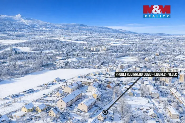 Prodej rodinného domu, Liberec - Liberec XXV-Vesec, Nad Sokolovnou, 160 m2