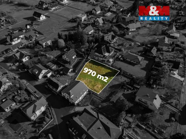 Prodej pozemku pro bydlení, Lhotka, 970 m2
