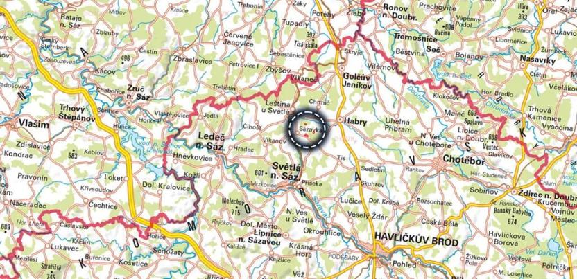 Prodej louky, Sázavka, 8453 m2