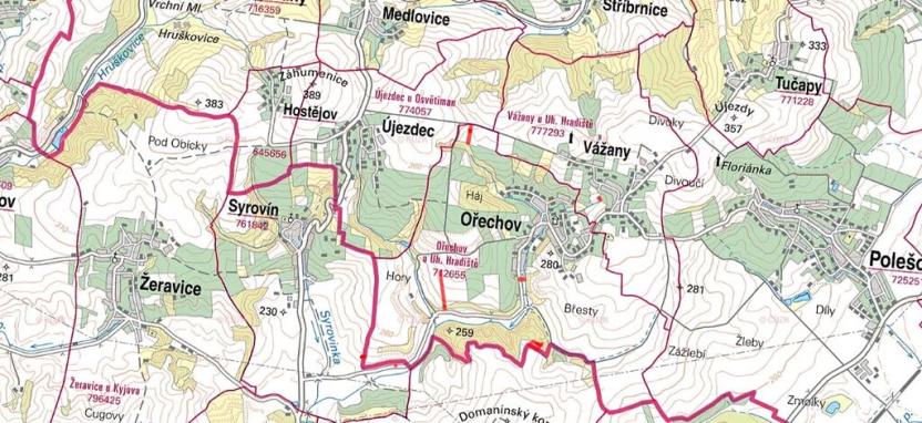 Prodej pole, Ořechov, 12328 m2